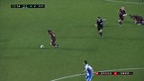 巴萨反击梅西推进分球 苏神禁区小角度爆射击中边网
