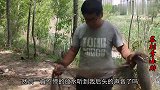 河沟连续放水一个月，大鱼顶流乱蹦，小伙一网扣中大黑鱼，急坏了