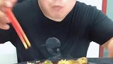 吃货吃鲍鱼，花了30分钟做好的，吃起来看有食欲没！