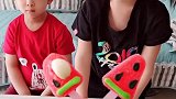 天啊，这个大一点的西瓜糖吃起来怎么那么辣？