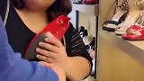 女人穿上高跟鞋后，就是世界上最美的女人，胖子也有回头率！