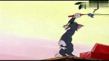 猫和老鼠：汤姆叫醒杰瑞，杰瑞一脸不情愿的醒来