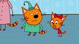 咪好一家：猫爸太累了，玩躲猫猫藏在地窖睡着了，小猫根本找不到