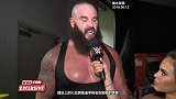 WWE-18年-RAW第1307期赛后采访 他狂任他狂 我是黑山羊！斯特劳曼自信将赢得合约公文包-花絮