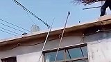 这样从屋顶下来一般人不敢