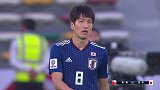 堂安律1V2突破倒三角回传 原口元气铲射击中横梁