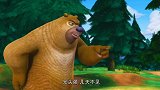 熊出没：光头强和熊二单挑没想到光头强练会了神秘功夫