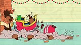 伤心的圣诞老人——铅笔动画合集