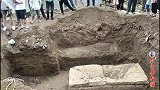 柘城县发现二千多年古墓，石棺被挖出，神秘主人是谁？有宝藏没