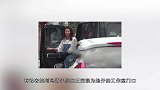 王宝强为女友开工作室，冯清素颜开豪车上班，与马蓉一样浑身名牌