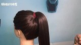 40岁女人要学会的一款丸子头，简单又实用，扎完发量显多好几倍