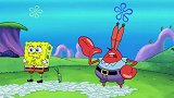 海绵宝宝：蟹老板话还没有说完，章鱼哥跑去玩了
