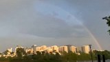 最浪漫的520礼物！太原雨后出现双彩虹浪漫520 520 520礼物