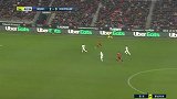 第63分钟雷恩球员德尔卡斯蒂略射门-绝佳机会打偏