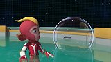宇宙护卫队：闪电和风暴在玩空气球，不服输的闪电被空气球弹飞了