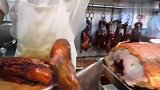香港烧腊店，开一整只烧鹅，为一碗烧鹅髀汤粉