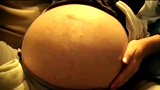 怀孕8月，这胎动的声音竟然是这样子的，真吓人！