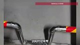 负一层电梯口装隔离桩，男子抱纸箱子出电梯摔成重伤，物业回应