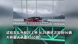 承重3360吨！世界第一高桥进行96辆车荷载试验