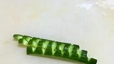 黄瓜正确切法
