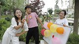 牙签扎破气球很简单，但是5米外还能用牙签扎破气球吗？
