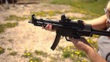 最好的MP5冲锋枪，弹匣加弹靶场射击测试，性能可靠没得说