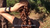 头发一年究竟能长多长？美女剃光头发，记录一年头发的生长！