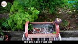 瓷砖混凝土制作酒桶瀑布水族箱，新奇创意手工，一起来见识下！
