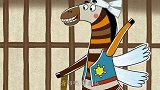 小飞兽：兔子在教斑马学东西，结果斑马老是画蛇添足，啥也干不好