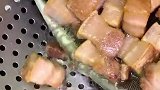 红烧肉焖鹌鹑蛋，营养又美味，非常的不错