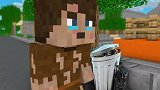 Minecraft动画：实体303的生活，实体303落泪了！