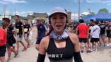 林玮婕这个女孩子能跑完马拉松，自曝曾参与多场比赛