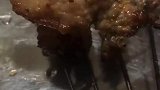 他家的羊肉串肉特别新鲜，吃起来很香