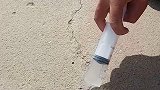 混凝土裂缝修补做法，老师傅是这样做的，裂缝修补用针管修补最为