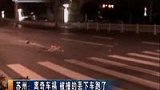 苏州离奇车祸 被撞车主弃车落跑-5月5日