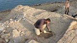 伊拉克水库干涸现3千年前宫殿遗迹 挖掘完毕又被淹没