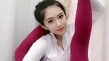 很高兴，练了很久才炼成这个动作