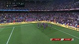 巴萨联赛第6000球诞生！梅西任意球贴地斩破门先下一城