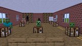 Minecraft动画-怪物学院_狙击菜鸟挑战