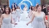 有这样的伴娘伴舞，谁还看新娘啊！