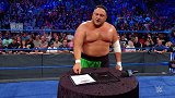 WWE-18年-SD第988期：肥乔锁晕AJ 签约夏季狂潮冠军赛-精华