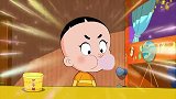 新大头儿子与小头爸爸：儿子吃口香糖,不小心把口香糖掉在沙发上