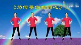 中老年健身操《为何要伤我的心》DJ完整版，简单运动活力满满