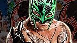 WWE-17年-经典回顾：神秘人雷尔钢铁牢笼赛华丽炫酷动作攻击格雷罗-精华