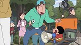 蜡笔小新：小新乱闯电影拍摄现场还坐在导演的椅子上拿着喇叭乱喊