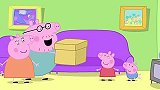 动画片小猪佩奇视频：佩奇乔治一起玩手风琴、号角、小鼓