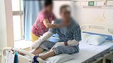 广东：把海鲜当饭吃！老伯手脚长满石头，医生刮骨清除