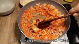 韩式泡菜搭配米饭竟然这么好吃，做个泡菜芝士焗饭，拉丝的哦