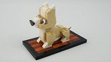 乐高的赠品好不好玩？试玩乐高柯基犬，可爱的桌面小摆设