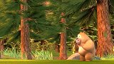 熊熊乐园第三季：熊二和毛毛约定去摘梨子，结果不小心睡过头了！